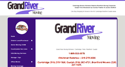 Desktop Screenshot of grandrivermoving.com
